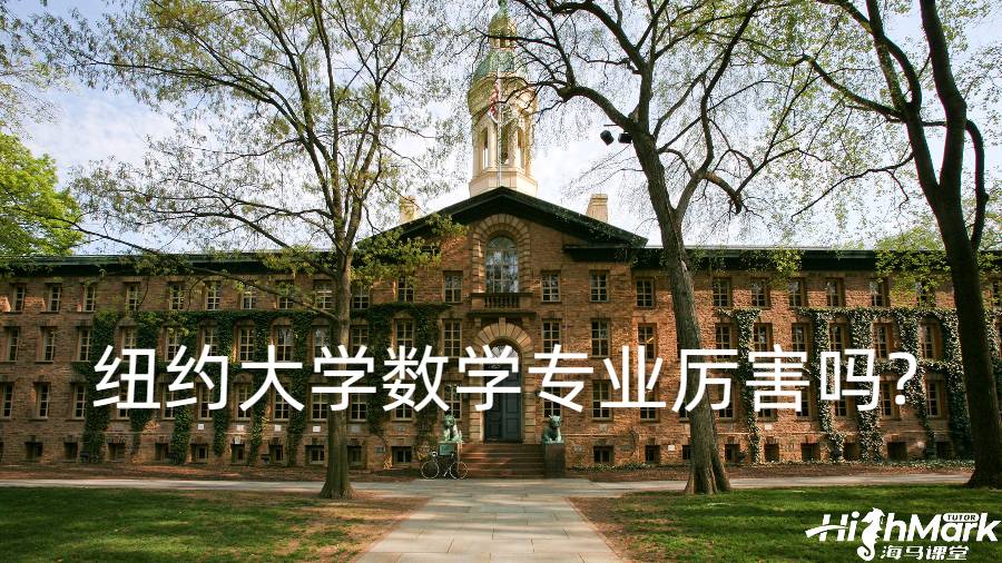 紐約大學數學專業厲害嗎?