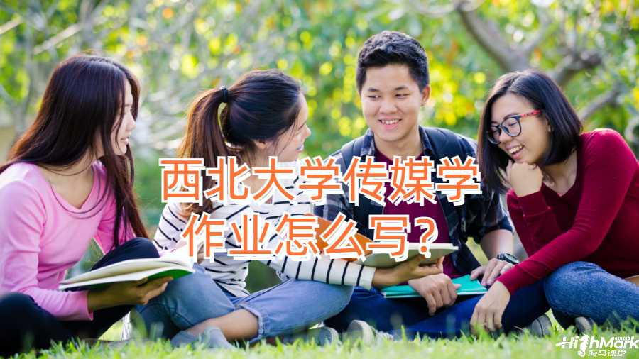 西北大學傳媒學作業怎么寫？