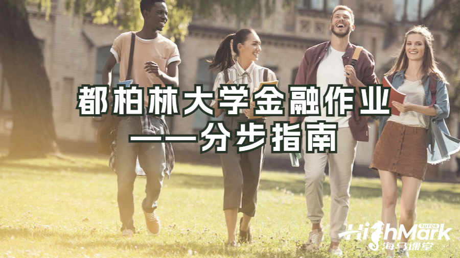 都柏林大學金融作業——分步指南