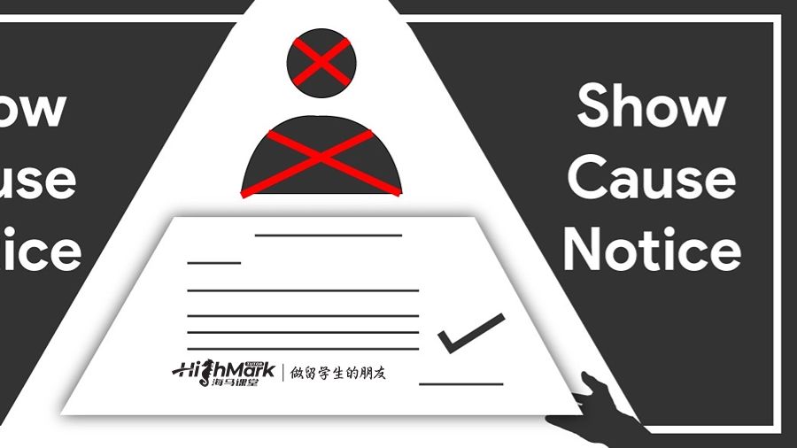 Show Cause Letter
