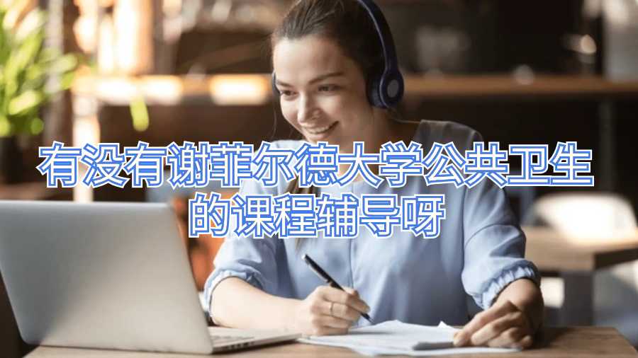 有沒有謝菲爾德大學公共衛生的課程輔導呀