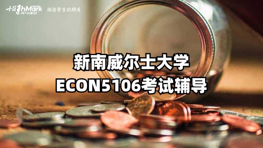 新南威爾士大學(xué)ECON5106考試輔導(dǎo)