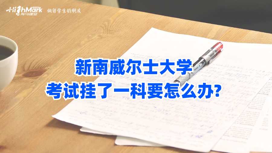 新南威爾士大學考試掛了一科要怎么辦?