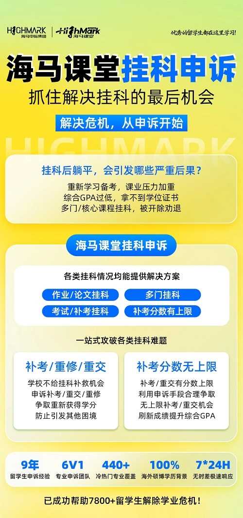 香港理工大學作業沒有提交導致沒有成績怎么辦