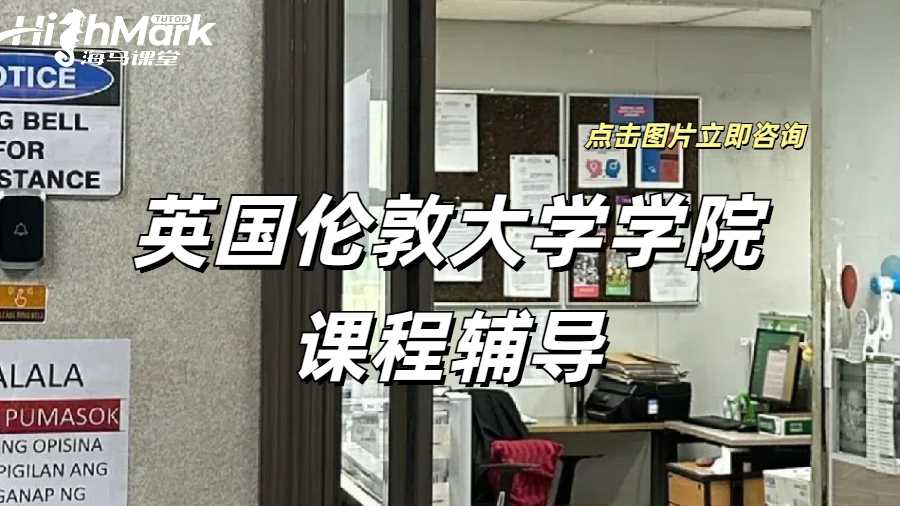 英國倫敦大學學院ECON0004輔導主要課程有哪些?