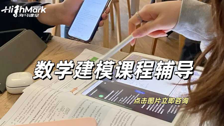 英國本科數學建模課程輔導指南