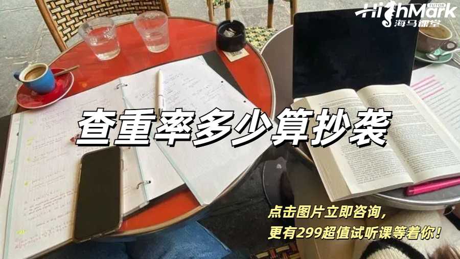 英國留學生論文的查重率多少算抄襲?