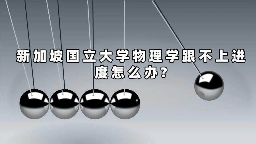 新加坡國立大學物理學課程輔導